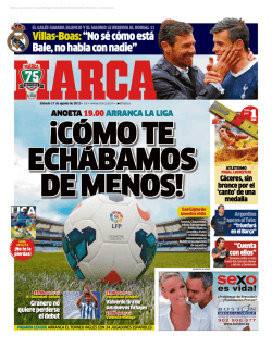 Villas-Boas:&ldquo;No s&eacute; c&oacute;mo est&aacute; Bale, no habla con nadie&rdquo;