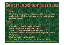 • Cómo hacer la prueba de unidad • Uso de información de rastreo
