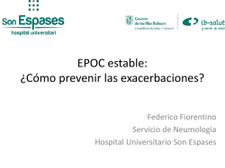 EPOC estable: ¿Cómo prevenir las exacerbaciones? - El Comprimido