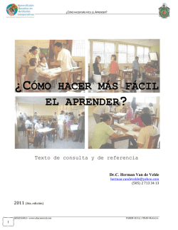 &iquest;C&Oacute;MO HACER M&Aacute;S F&Aacute;CIL EL APRENDER? - Estrategias Did&aacute;cticas
