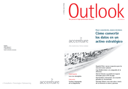 Cómo convertir los datos en un activo estratégico - Accenture