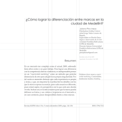 ¿Cómo lograr la diferenciación entre marcas en la ciudad de