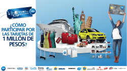 &iquest;C&Oacute;MO PARTICIPAR POR LAS TARJETAS DE 1 MILL&Oacute;N DE