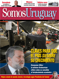 Desayunos &Uacute;tiles: el ministro Kreimerman refiere c&oacute;mo se consolida