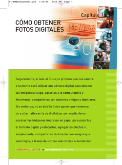CÓMO OBTENER FOTOS DIGITALES - RedUSERS