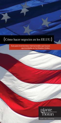 {C&oacute;mo hacer negocios en los EE.UU.} - Plante Moran