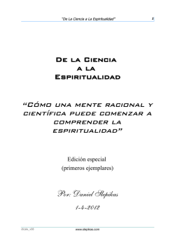 &ldquo;C&oacute;MO UNA MENTE RACiONAL y CiENT&iacute;FiCA - Daniel Slepikas