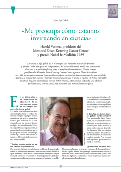 «Me preocupa cómo estamos invirtiendo en ciencia» - Sebbm