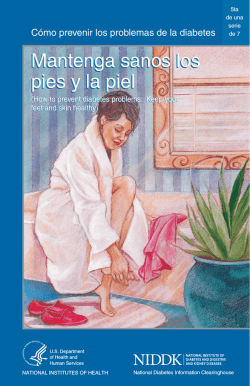 Cómo prevenir los problemas de la diabetes: Mantenga sanos los