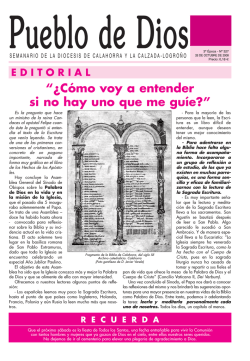 “¿Cómo voy a entender si no hay uno que me guíe?” - Diócesis de