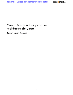 Cómo fabricar tus propias molduras de yeso - MailxMail