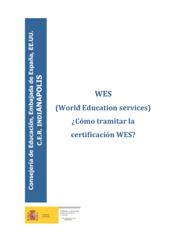 (World Education services) ¿Cómo tramitar la certificación WES?