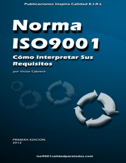 Norma ISO9001, Cómo Interpretar Sus Requisitos