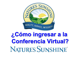 ¿Cómo ingresar a la Conferencia Virtual? - Mi Sitio Sunshine