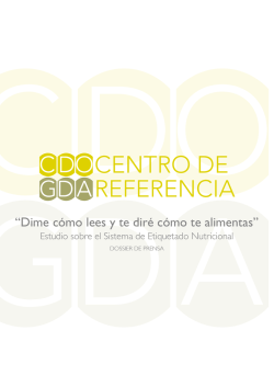 &ldquo;Dime c&oacute;mo lees y te dir&eacute; c&oacute;mo te alimentas&rdquo;