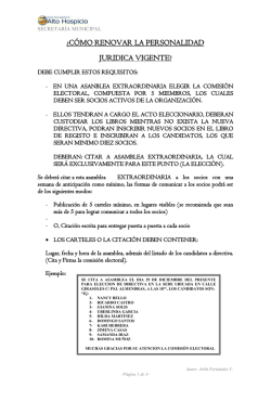 &iquest;C&Oacute;MO RENOVAR LA PERSONALIDAD JURIDICA VIGENTE?