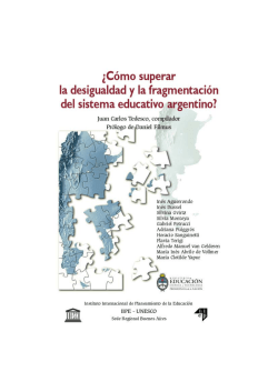 &iquest;C&oacute;mo superar la desigualdad y la fragmentaci&oacute;n del sistema