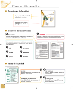 Cómo se utiliza este libro