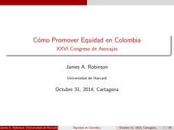 Cómo Promover Equidad en Colombia - Asocajas