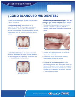 ¿CÓMO BLANQUEO MIS DIENTES? - Dentalcare.com