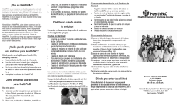 &iquest;Qu&eacute; es HealthPAC? - Health Care &ndash; Alameda County, California