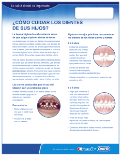 ¿CÓMO CUIDAR LOS DIENTES DE SUS HIJOS? - Dentalcare.com