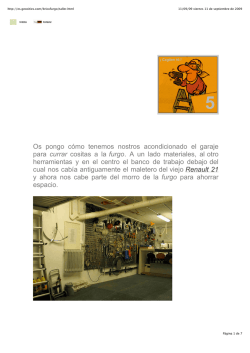 Os pongo c&oacute;mo tenemos nostros acondicionado el - Enciclofurgo