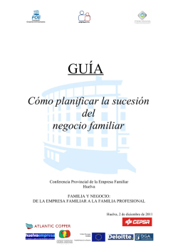 Cómo planificar la sucesión del negocio familiar - HuelvaEmpresa.es
