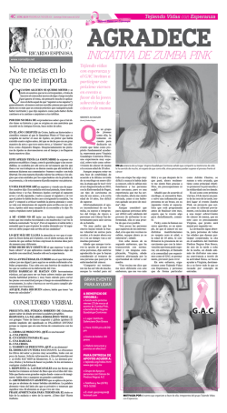 &iquest;C&Oacute;MO DIJO? - Z&oacute;calo