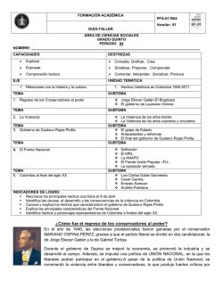 ¿Cómo fue el regreso de los conservadores al poder?