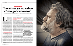 &ldquo;Las &eacute;lites ya no saben c&oacute;mo gobernarnos&rdquo;
