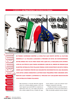 C&oacute;mo negociar con &eacute;xito en Italia - e-Quatium