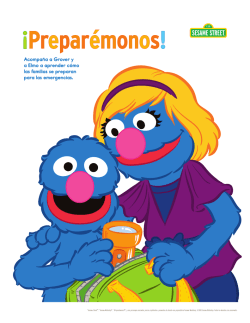 Acompaña a Grover y a Elmo a aprender cómo las familias se