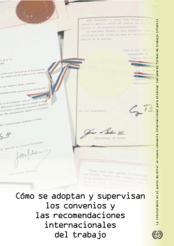 C&oacute;mo se adoptan y supervisan los convenios y las