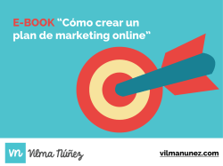 E-book Cómo crear un plan de marketing