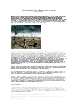 Calentamiento climático: ¿cómo se calcula su - ATTAC Madrid
