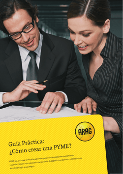 Guía Práctica: ¿Cómo crear una PYME? - Arag