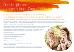 Nuestro plan de remuneraciones C&oacute;mo funciona - Life Plus