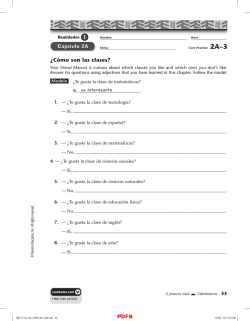 &iquest;C&oacute;mo son las clases? es interesante - District 158