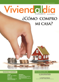 &iquest;C&oacute;mo compro mi casa? - CANADEVI &bull; Yucat&aacute;n