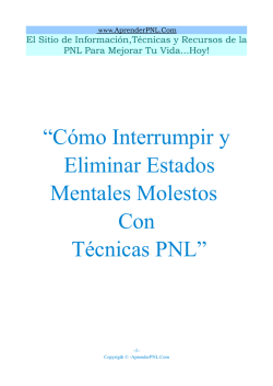 “Cómo Interrumpir y Eliminar EstadosMentales