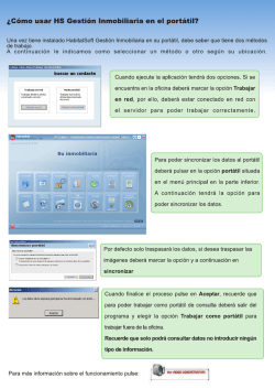 ¿Cómo usar HS Gestión Inmobiliaria en el portátil? - Habitasoft
