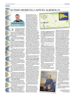 C&Oacute;MO MURI&Oacute; EL CAPIT&Aacute;N ALBEROLA - Gerardo Mu&ntilde;oz