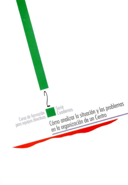 CURSO DE FORMACI&Oacute;N PARA EQUIPOS DIRECTIVOS. C&Oacute;MO