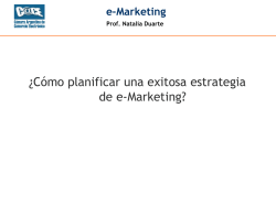 ¿Cómo planificar una exitosa estrategia de e-Marketing?