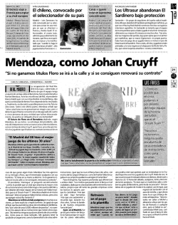 Mehd&oacute;za, c&oacute;mO J&oacute;han Cruyff - Mundo Deportivo