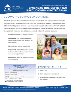 &iquest;C&Oacute;MO NOSOTROS AYUDAMOS? VIVIENDAS QUE ENFRENTAN