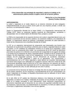 C&oacute;mo desarrollar una estrategia de seguridad y salud en el trabajo
