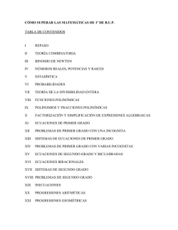CÓMO SUPERAR LAS MATEMÁTICAS DE 1º DE B.U.P. - eLibros