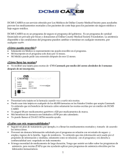 &iquest;C&oacute;mo puedo enscribir? &iquest;C&oacute;mo lleno las recetas? &iquest;Cu&aacute;les son mis